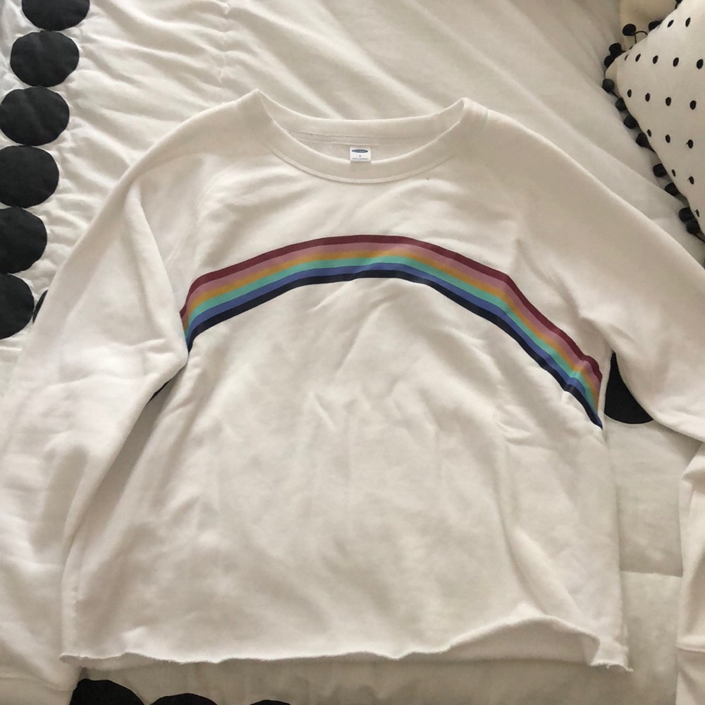 Cropped sweatshirt